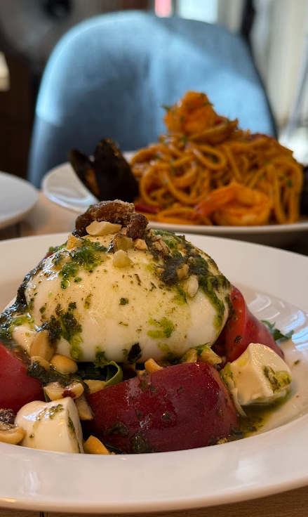Amanida de burrata